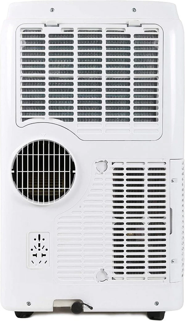 14,000 BTU Portable Air Conditioner with Heat and Remote Control, White