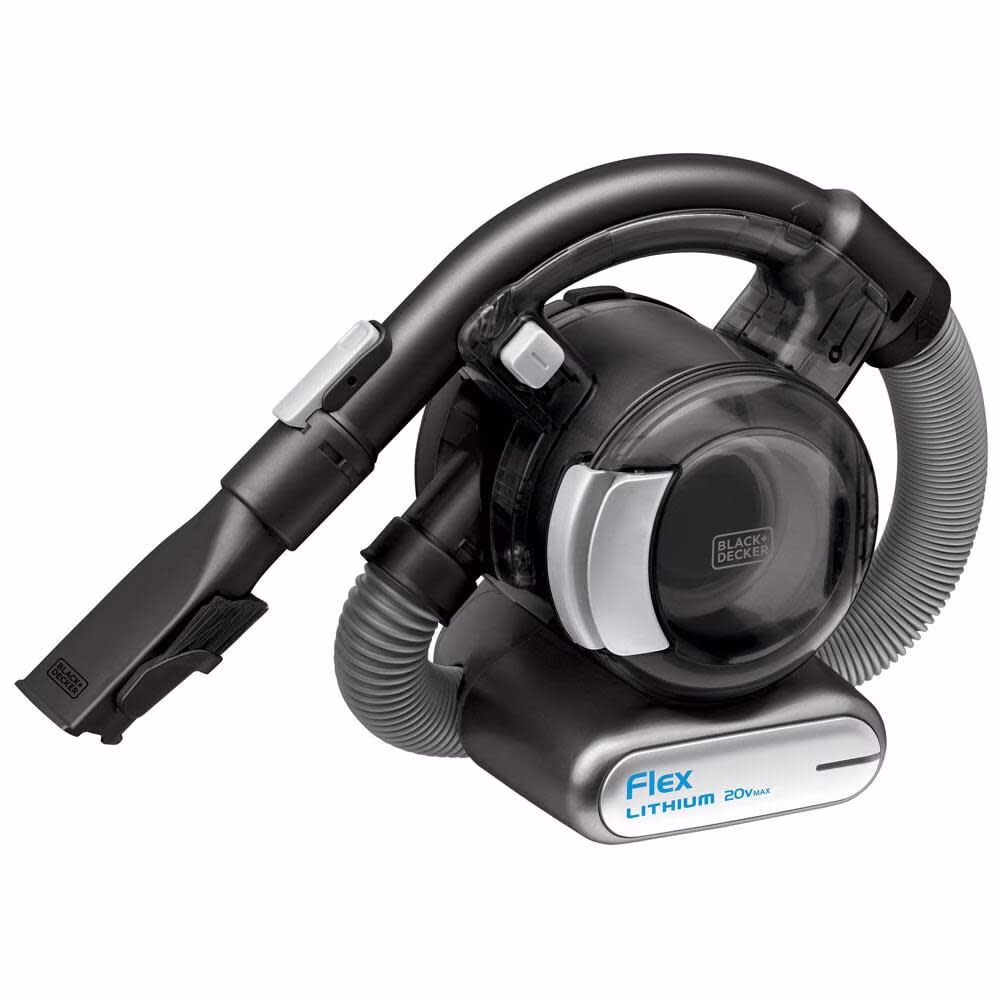 BLACK+DECKER DUSTBUSTER 20V MAX* Flex Cordless Stick Vacuum with Floor Head and Pet Hair Brush, (BDH2020FLFH)